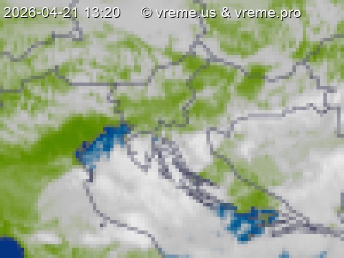 Oblačnost Slovenija