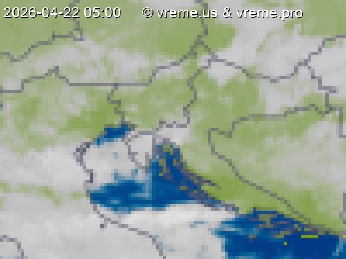 Oblačnost Slovenija