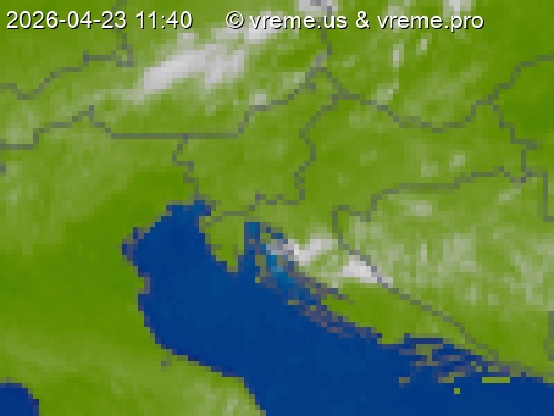 Oblačnost Slovenija