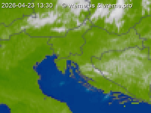 Oblačnost Slovenija