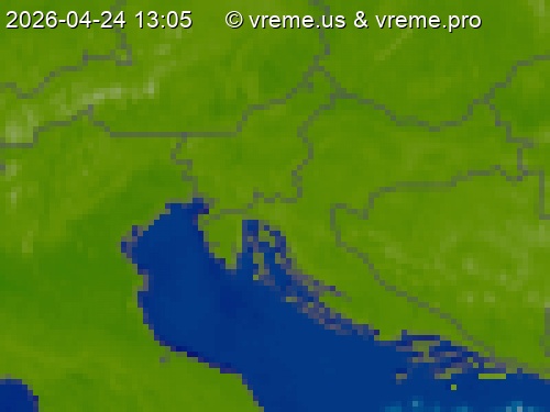 Oblačnost Slovenija