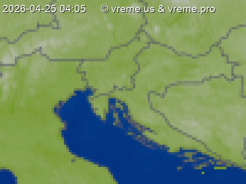 Oblačnost Slovenija