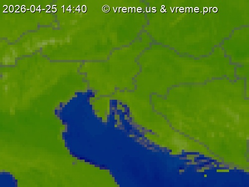 Oblačnost Slovenija