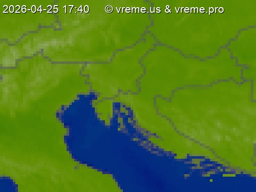 Oblačnost Slovenija