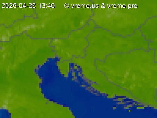 Oblačnost Slovenija