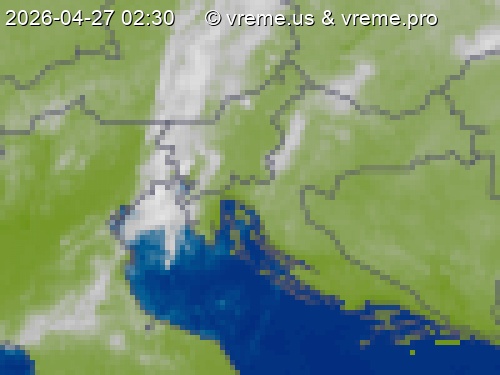 Oblačnost Slovenija