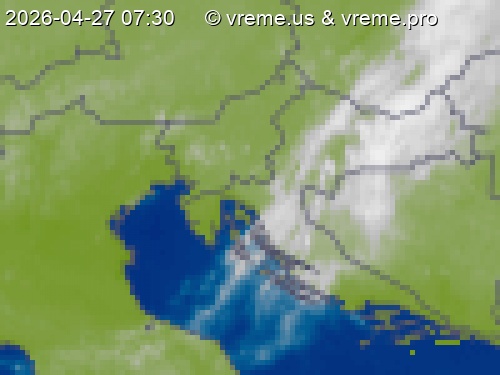 Oblačnost Slovenija