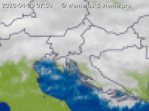 Oblačnost Slovenija