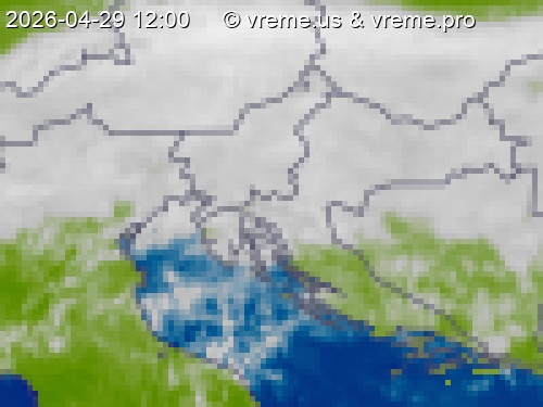 Oblačnost Slovenija