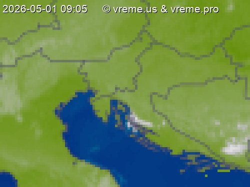Oblačnost Slovenija