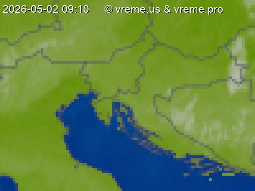 Oblačnost Slovenija