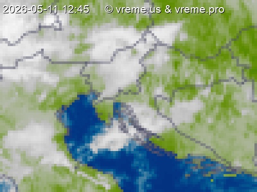 Oblačnost Slovenija