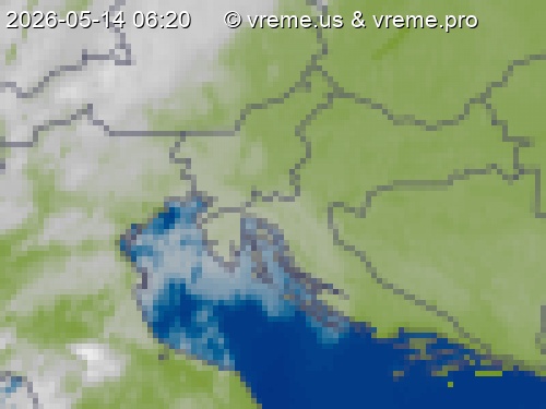 Oblačnost Slovenija