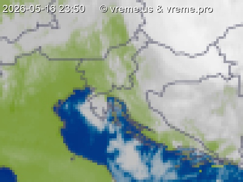 Oblačnost Slovenija