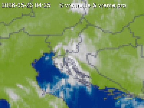 Oblačnost Slovenija