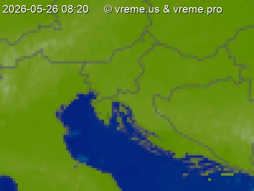 Oblačnost Slovenija