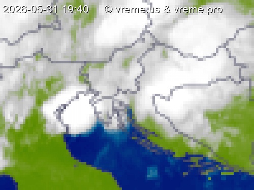 Oblačnost Slovenija