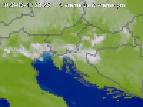 Oblačnost Slovenija