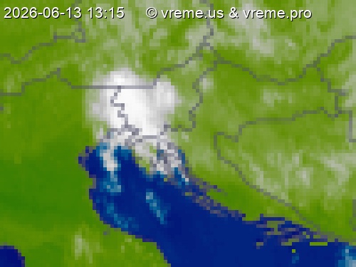 Oblačnost Slovenija