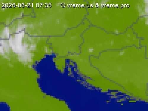 Oblačnost Slovenija