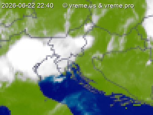 Oblačnost Slovenija