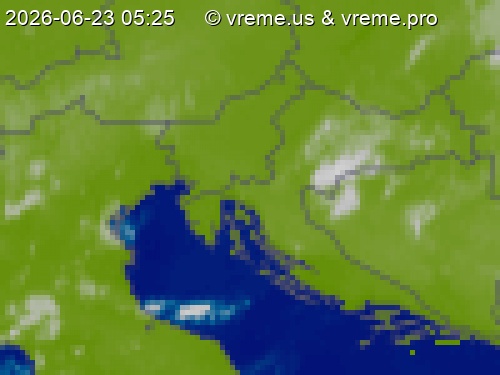 Oblačnost Slovenija