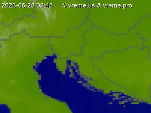 Oblačnost Slovenija