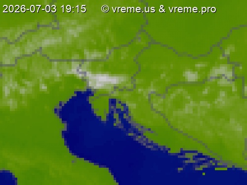 Oblačnost Slovenija