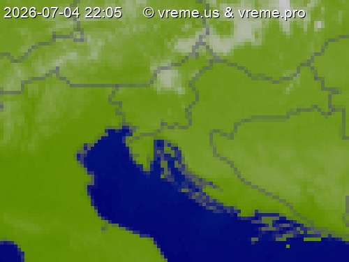 Oblačnost Slovenija