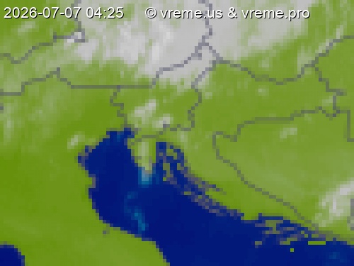 Oblačnost Slovenija