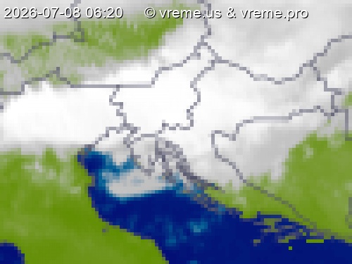 Oblačnost Slovenija