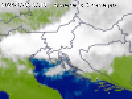 Oblačnost Slovenija
