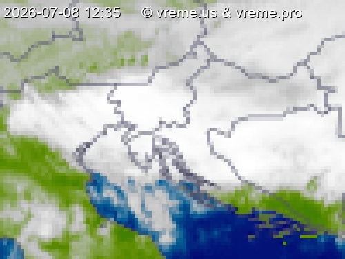 Oblačnost Slovenija
