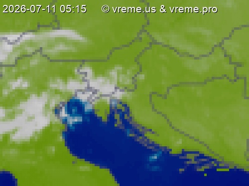 Oblačnost Slovenija