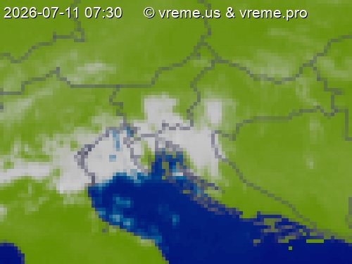 Oblačnost Slovenija