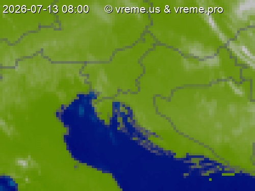 Oblačnost Slovenija