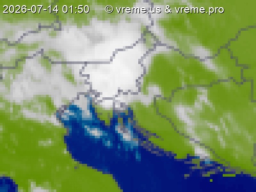 Oblačnost Slovenija