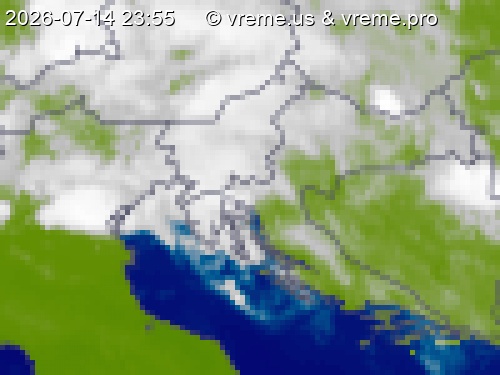 Oblačnost Slovenija