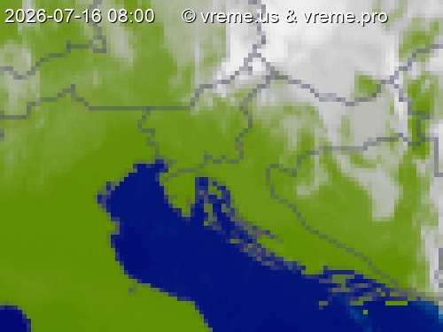 Oblačnost Slovenija