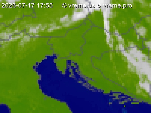 Oblačnost Slovenija
