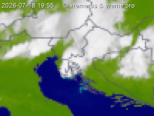 Oblačnost Slovenija