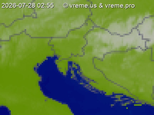Oblačnost Slovenija