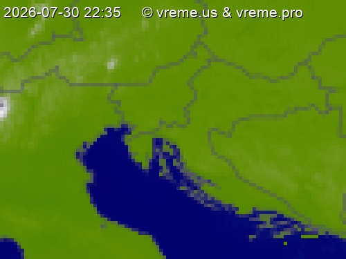 Oblačnost Slovenija