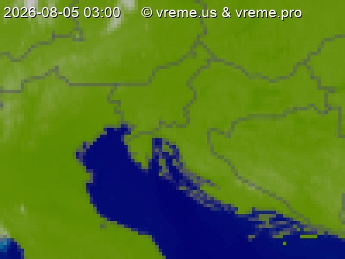 Oblačnost Slovenija