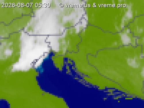 Oblačnost Slovenija