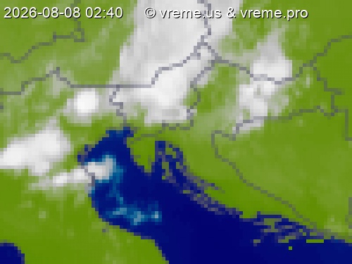 Oblačnost Slovenija