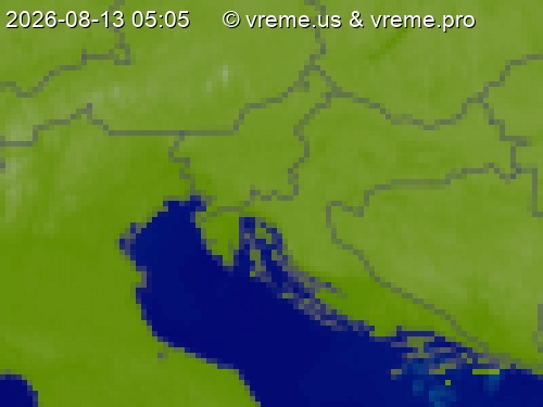 Oblačnost Slovenija