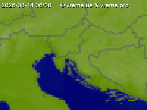 Oblačnost Slovenija
