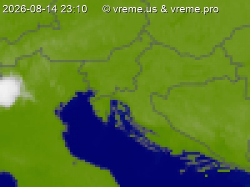 Oblačnost Slovenija