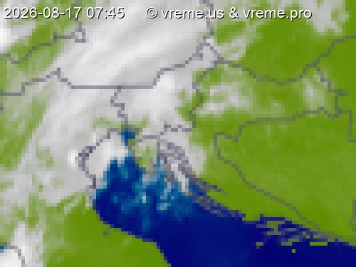 Oblačnost Slovenija